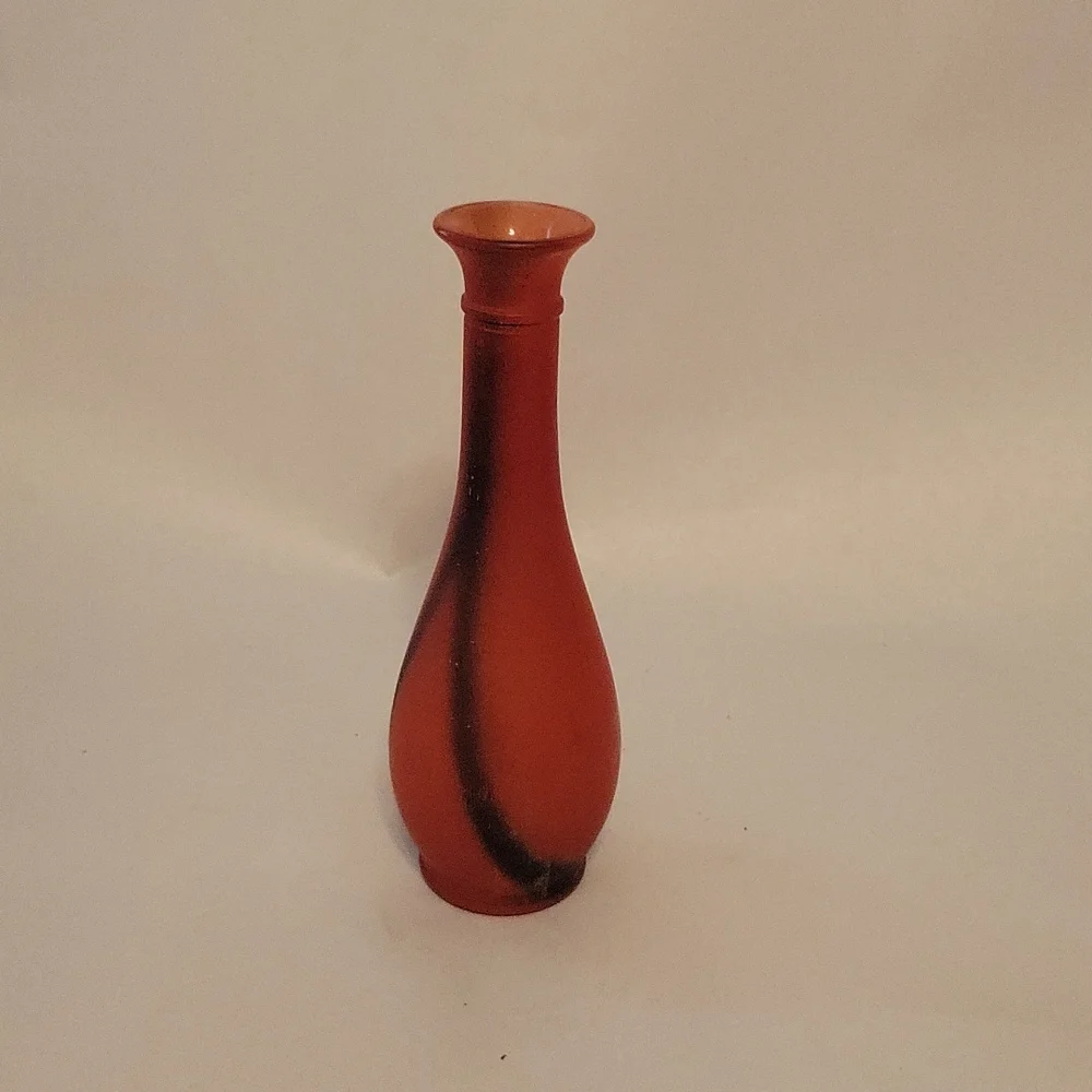 Red & Black Vase